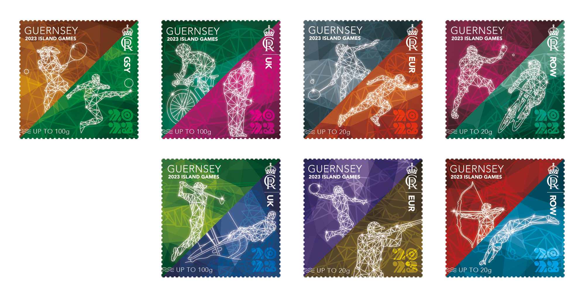 Stamps celebrate the International Island Games XIX